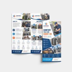 Bi Fold Brochures 100lb Matte Finish