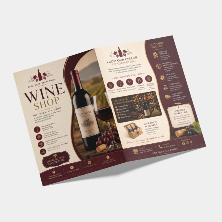 Brochures 100lb Gloss Tex