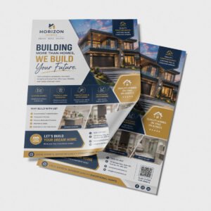 Real Estate Flyer 70lb Linen Uncoated