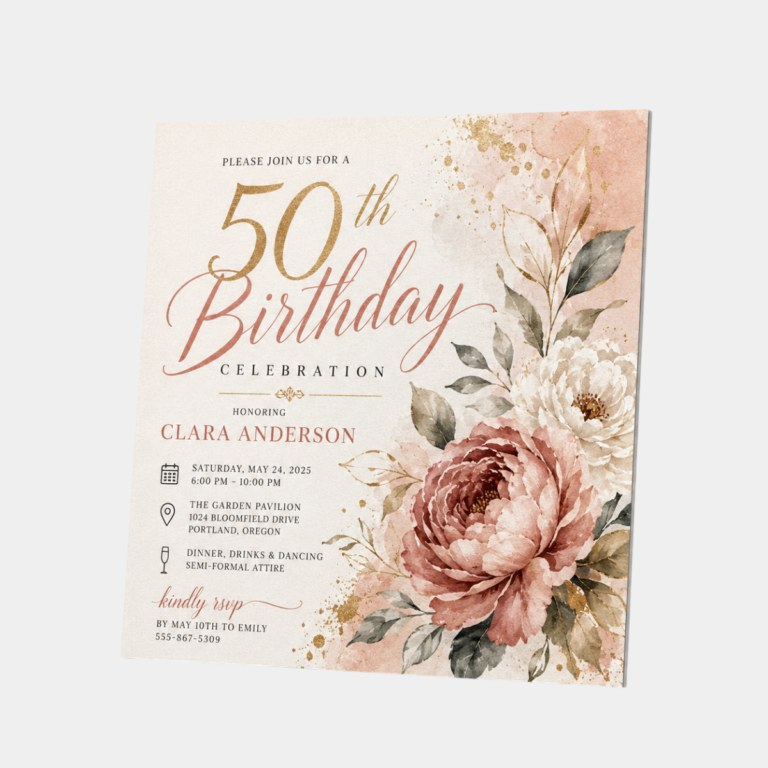 5 8x5 8 Invitations Announcements 14pt+Matte Finish