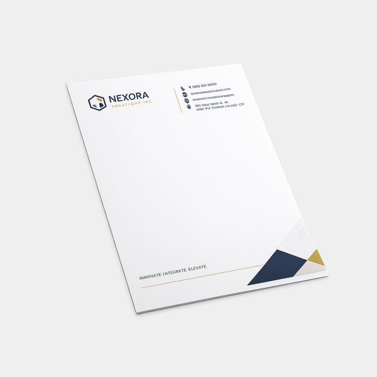 Letterheads 60lb Uncoated A4