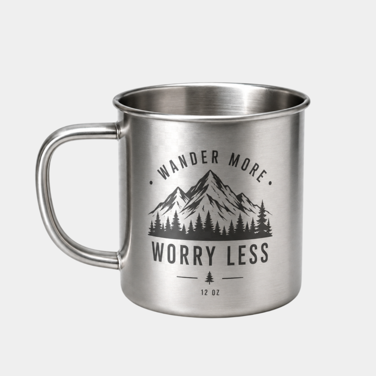 12oz Stainless Steel Mug