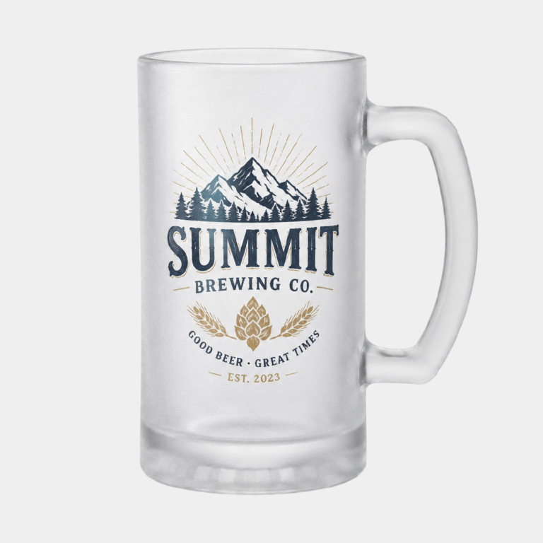 16oz Frosted Beer Mug