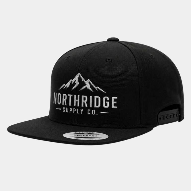 Yupoong 6089 Adult 6 Panel Structured Flat Visor Classic Snapback