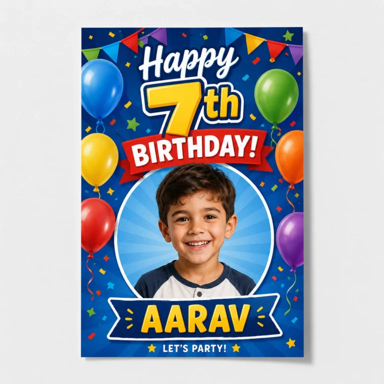 Custom Birthday Posters