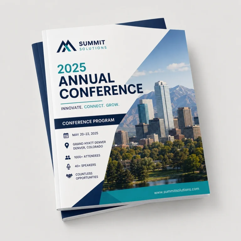 Custom Conference Programs