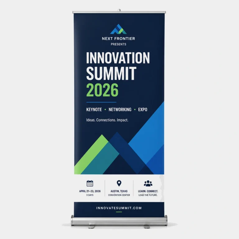 Custom Conference Pull Up Banners