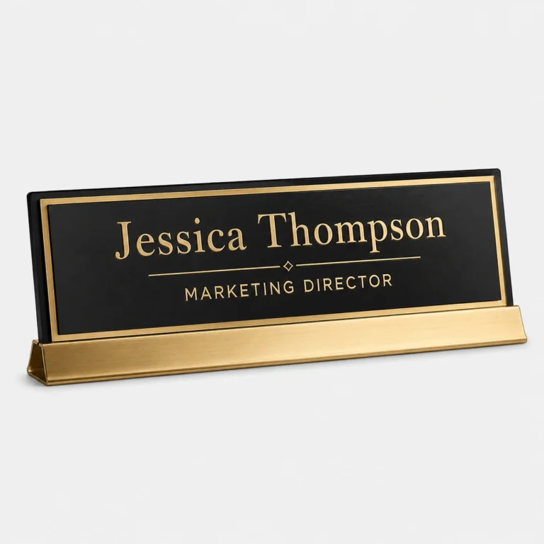 Custom Desk Name Plates