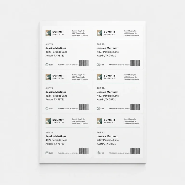 Custom Mailing Labels