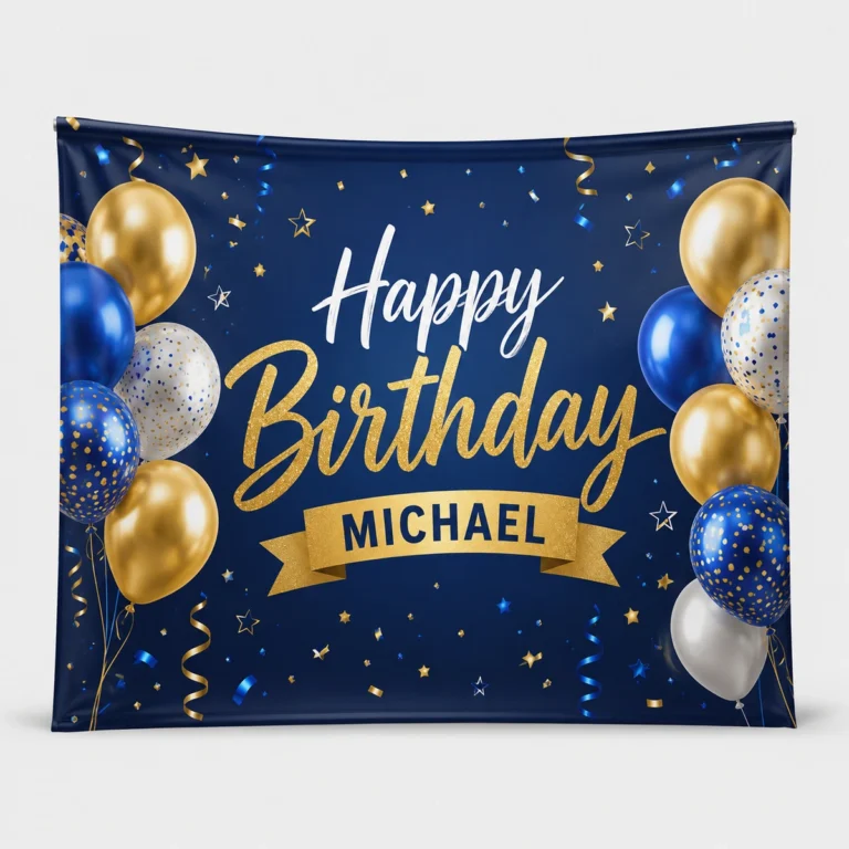 Custom Party Photo Backdrops