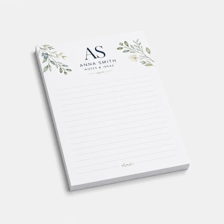 Custom Personal Notepads