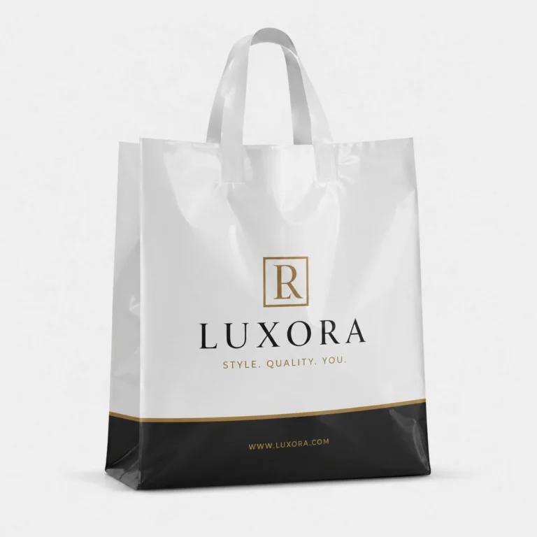 Custom Plastic Handle Bags