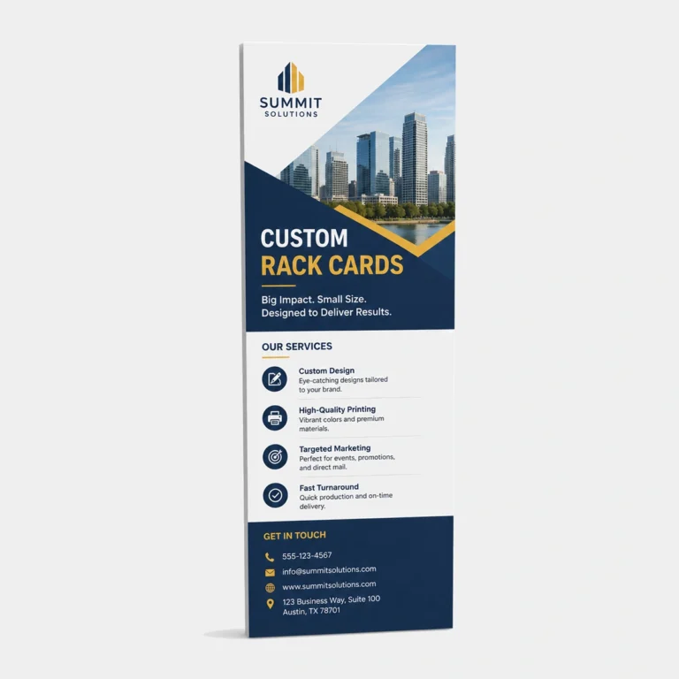 Custom Rack Cards