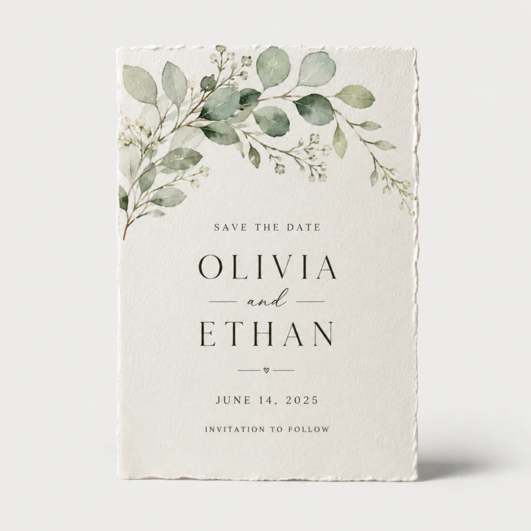 Custom Save the Date Cards