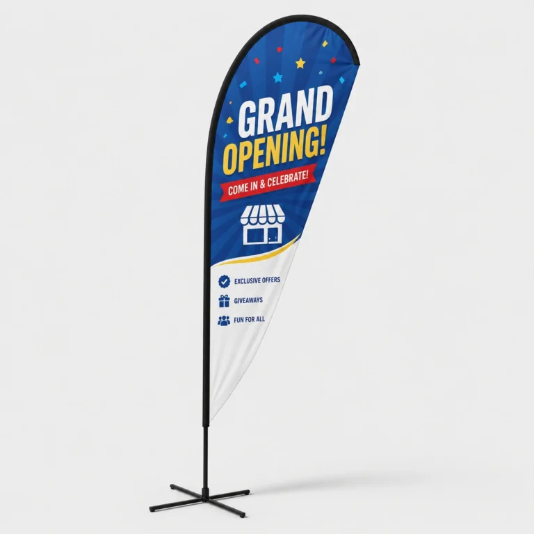 Custom Teardrop Flags