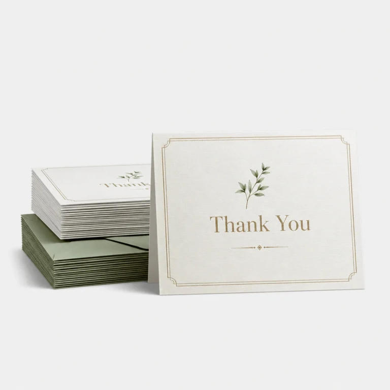 Custom Thank You Card Sets