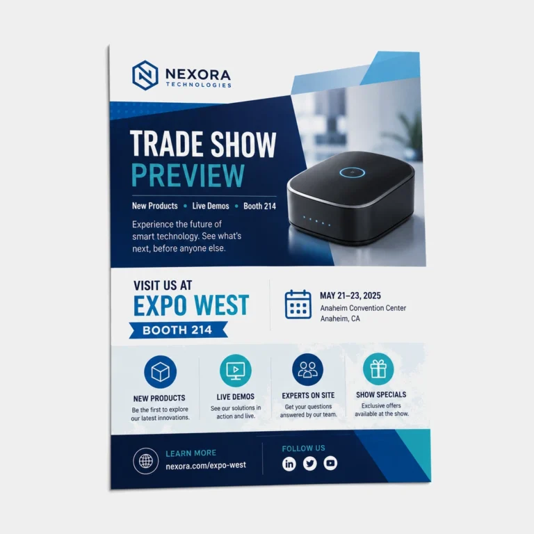 Custom Trade Show Flyers