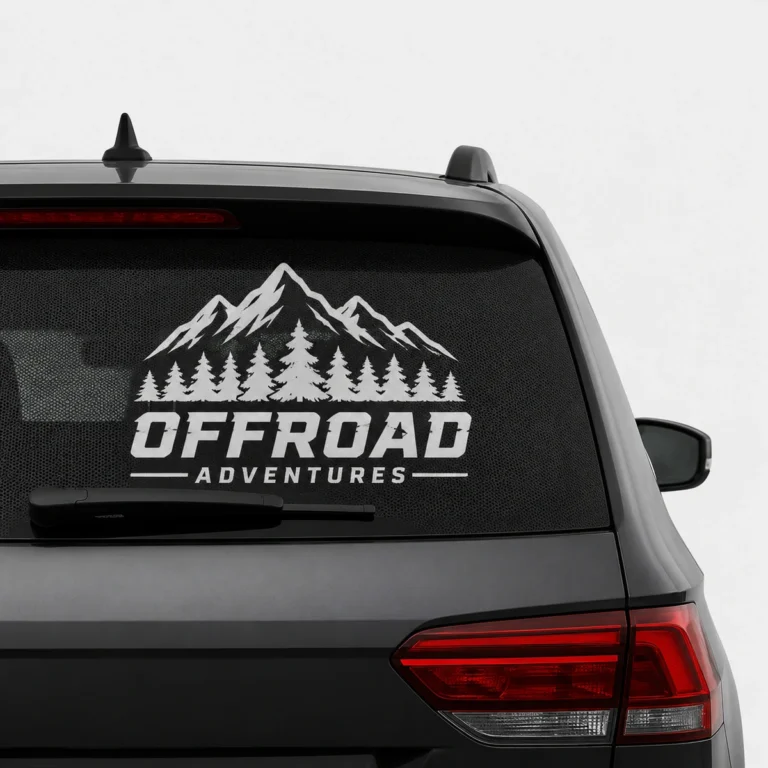 Custom Vehicle Window Decals