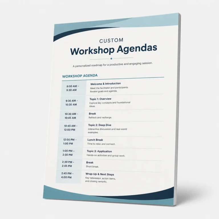 Custom Workshop Agendas