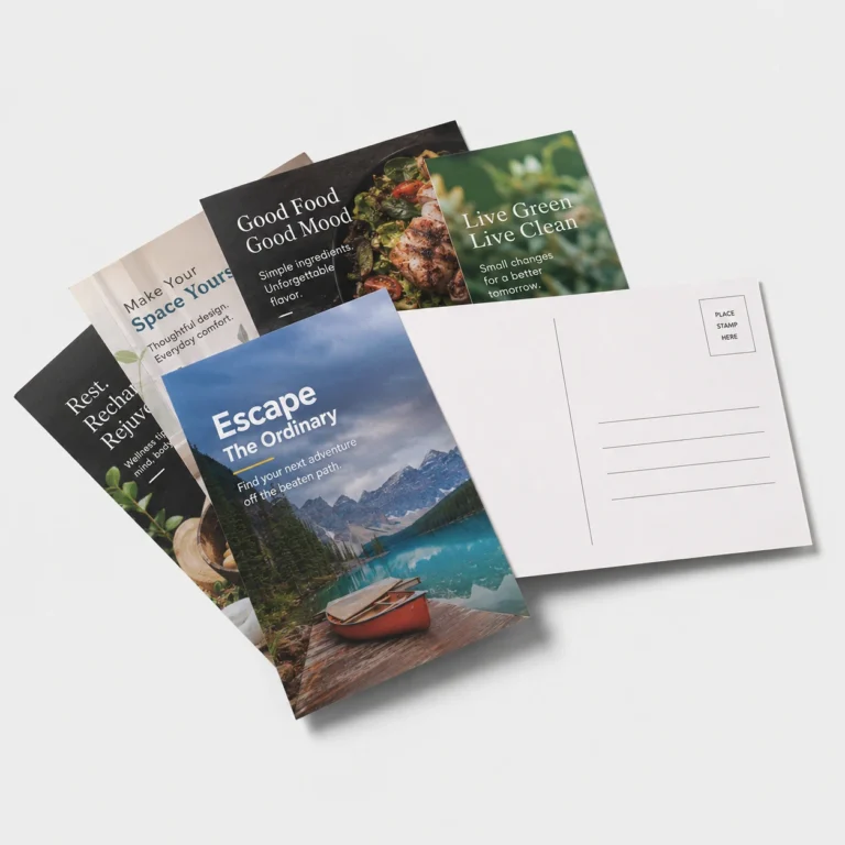 Postcards 14pt matte finish